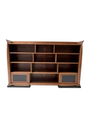 1920s Art Deco Open Bookcase by Paul Bromberg for H. Pander